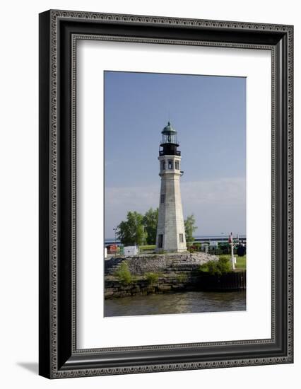 New York, Buffalo. Buffalo Main Lighthouse.-Cindy Miller Hopkins-Framed Photographic Print