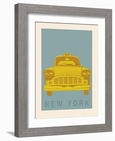 New York - Cab-Ben James-Framed Giclee Print