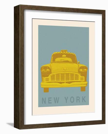 New York - Cab-Ben James-Framed Giclee Print