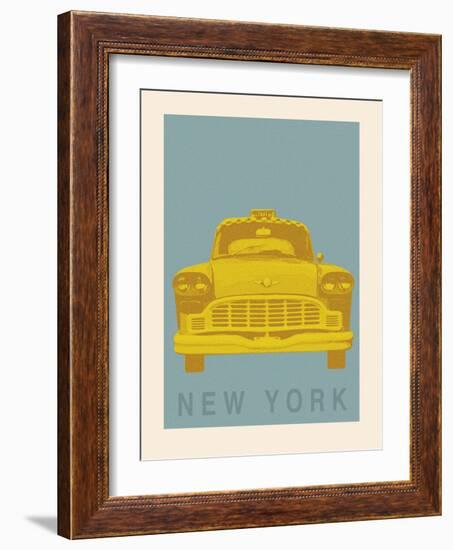 New York - Cab-Ben James-Framed Giclee Print