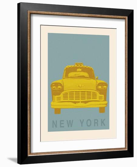 New York - Cab-Ben James-Framed Giclee Print