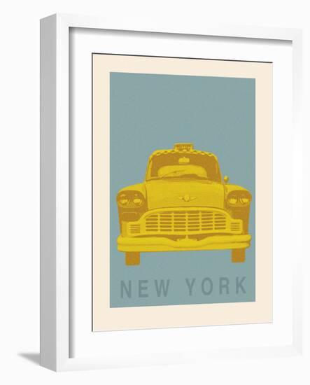 New York - Cab-Ben James-Framed Giclee Print