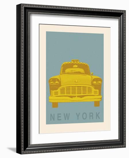 New York - Cab-Ben James-Framed Giclee Print