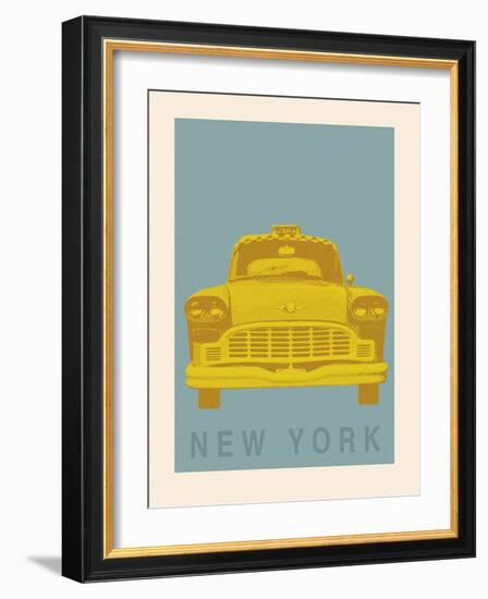 New York - Cab-Ben James-Framed Giclee Print