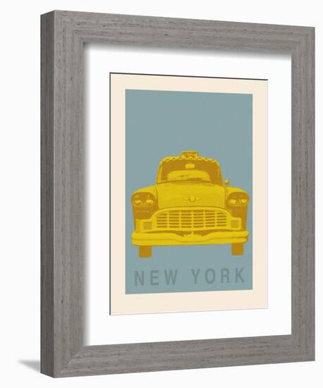 New York - Cab-Ben James-Framed Art Print
