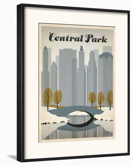 New York Central Park-Anderson Design Group-Framed Art Print