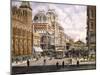 New York: Central Station-Stanton Manolakas-Mounted Giclee Print