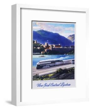 New York Central System, the New Empire State Express Poster-Leslie Ragan-Framed Giclee Print
