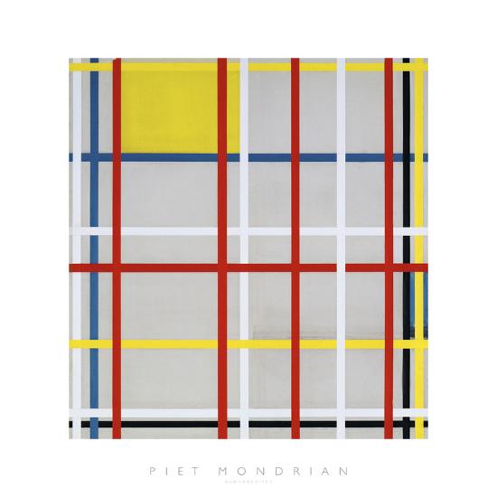 'New York City, 3' Giclee Print - Piet Mondrian | Art.com