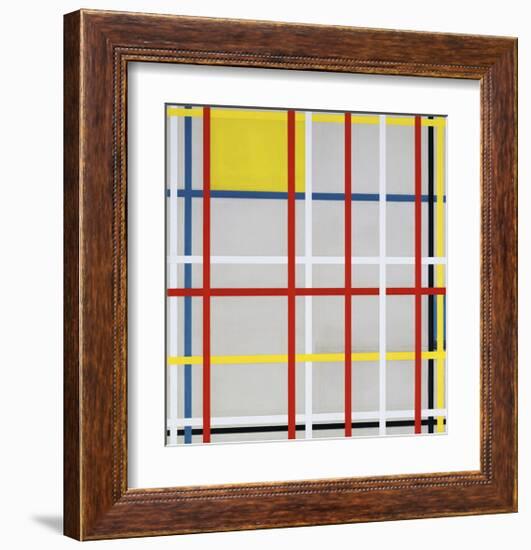 New York City, 3-Piet Mondrian-Framed Giclee Print