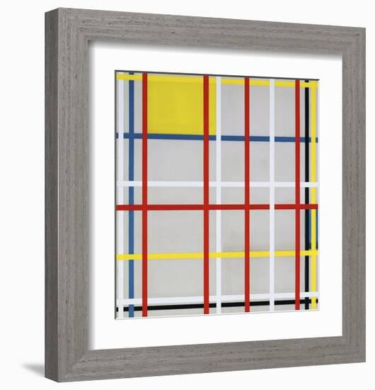 New York City, 3-Piet Mondrian-Framed Giclee Print