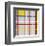 New York City, 3-Piet Mondrian-Framed Giclee Print