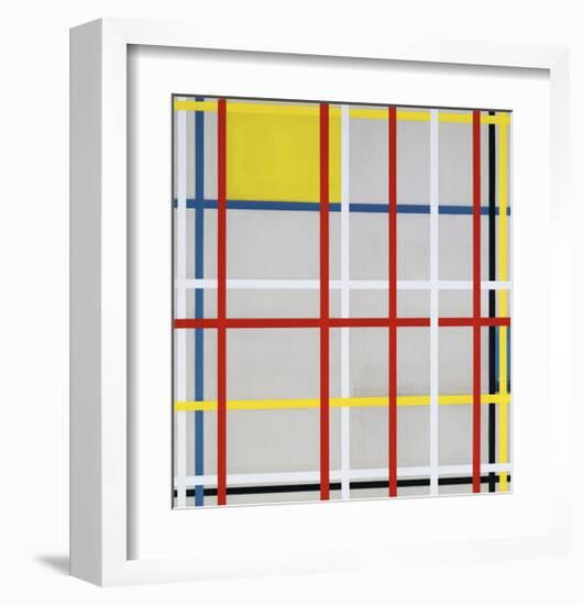 New York City, 3-Piet Mondrian-Framed Giclee Print