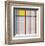 New York City, 3-Piet Mondrian-Framed Giclee Print