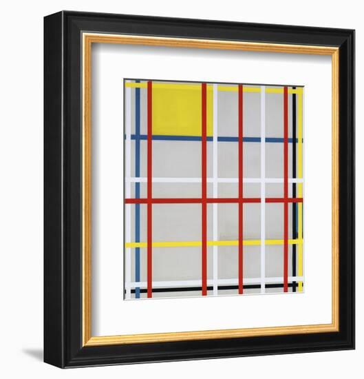 New York City, 3-Piet Mondrian-Framed Giclee Print