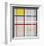 New York City, 3-Piet Mondrian-Framed Giclee Print