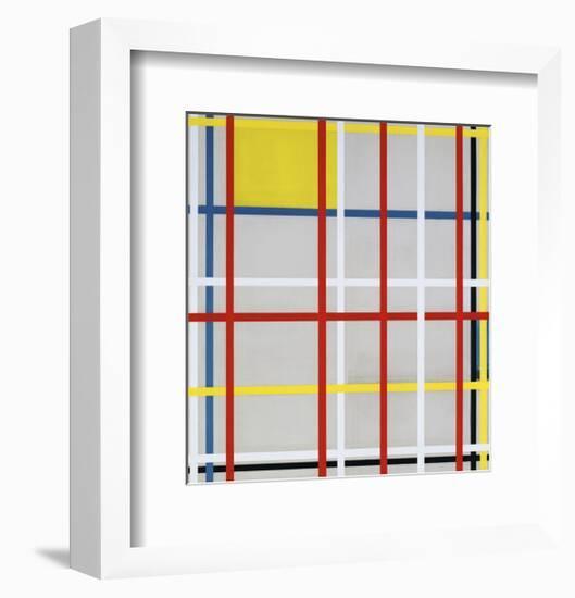 New York City, 3-Piet Mondrian-Framed Giclee Print