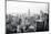 New York City Black and White-null-Mounted Art Print