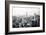 New York City Black and White-null-Framed Art Print