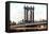New York City Bridge III-Philippe Hugonnard-Framed Premier Image Canvas