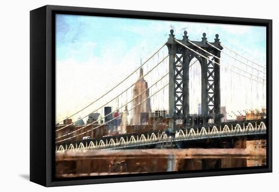 New York City Bridge-Philippe Hugonnard-Framed Premier Image Canvas