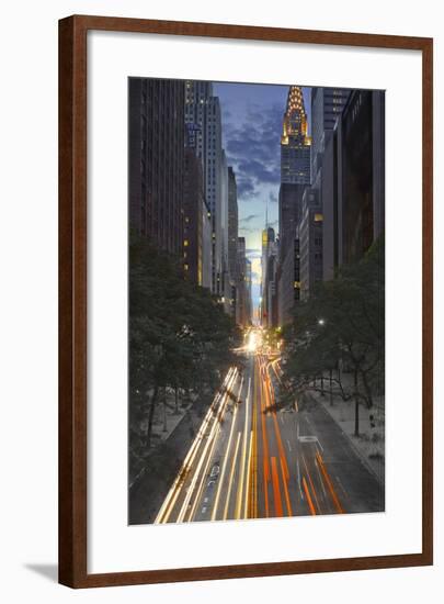 New York City, Empire State Building-Moises Levy-Framed Photographic Print