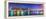 New York City Financial District Skyline across the East River-Sean Pavone-Framed Premier Image Canvas