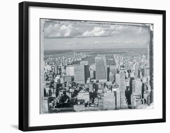 New York City In Winter I-British Pathe-Framed Giclee Print