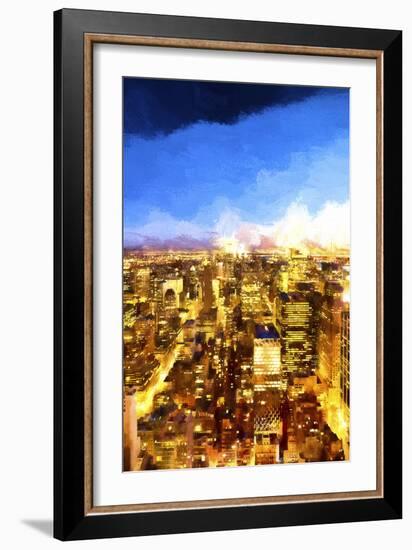 New York City Lights II-Philippe Hugonnard-Framed Giclee Print