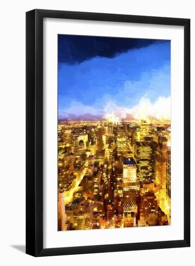 New York City Lights II-Philippe Hugonnard-Framed Giclee Print