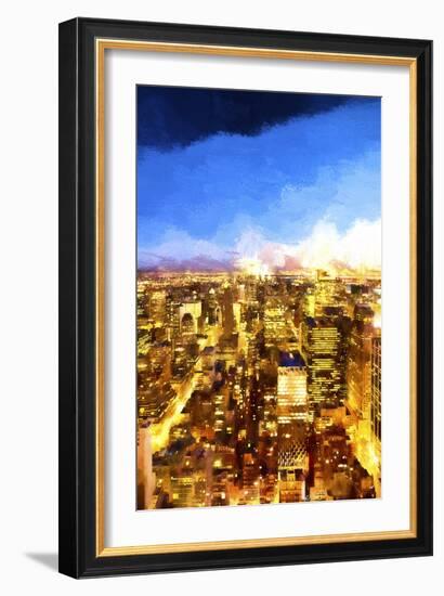 New York City Lights II-Philippe Hugonnard-Framed Giclee Print