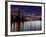 New York City, Manhattan, Brooklyn Bridge and Downtown Manhattan, USA-Gavin Hellier-Framed Photographic Print