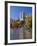 New York City, Manhattan, Central Park and the Grand Buildings across the Lake in Autumn, USA-Gavin Hellier-Framed Photographic Print