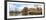 New York City Manhattan Central Park Panorama at Autumn with Skyscrapers, Foliage, Lake and Bow Bri-Songquan Deng-Framed Photographic Print