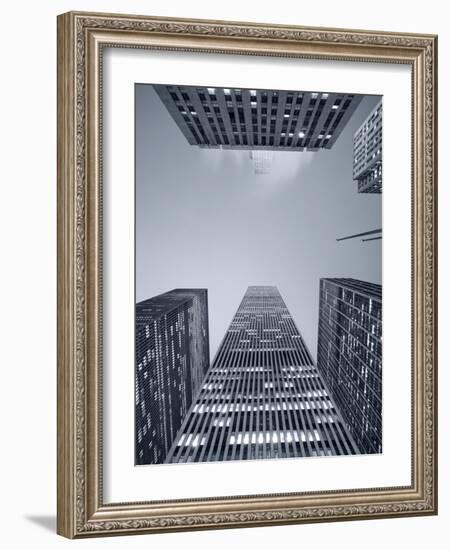 New York City, Manhattan, Skyscrapers Along Sixth Avenue, USA-Gavin Hellier-Framed Photographic Print