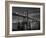 New York City, Manhattan, the Brooklyn and Manhattan Bridges Spanning the East River, USA-Gavin Hellier-Framed Photographic Print