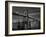 New York City, Manhattan, the Brooklyn and Manhattan Bridges Spanning the East River, USA-Gavin Hellier-Framed Photographic Print