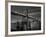 New York City, Manhattan, the Brooklyn and Manhattan Bridges Spanning the East River, USA-Gavin Hellier-Framed Photographic Print