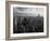 New York City, Manhattan, View of Downtown and Empire State Building from Rockerfeller Centre, USA-Gavin Hellier-Framed Photographic Print