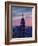 New York City, Manhattan, View Towards Downtown; Empire State Building from Rockerfeller Centre, US-Gavin Hellier-Framed Photographic Print