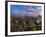 New York City, Manhattan, View Towards Downtown; Empire State Building from Rockerfeller Centre, US-Gavin Hellier-Framed Photographic Print