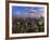 New York City, Manhattan, View Towards Downtown; Empire State Building from Rockerfeller Centre, US-Gavin Hellier-Framed Photographic Print