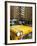 New York City, Manhattan, Yellow Nyc Checker Taxi in the Downtown Financial District of Manhattan, -Gavin Hellier-Framed Photographic Print