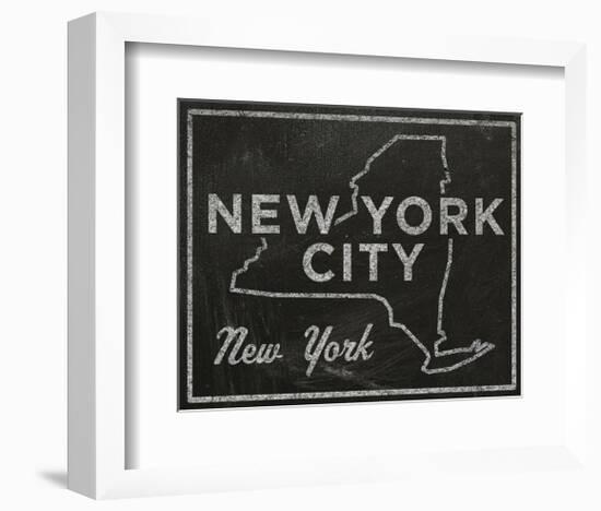New York City, New York-John Golden-Framed Art Print