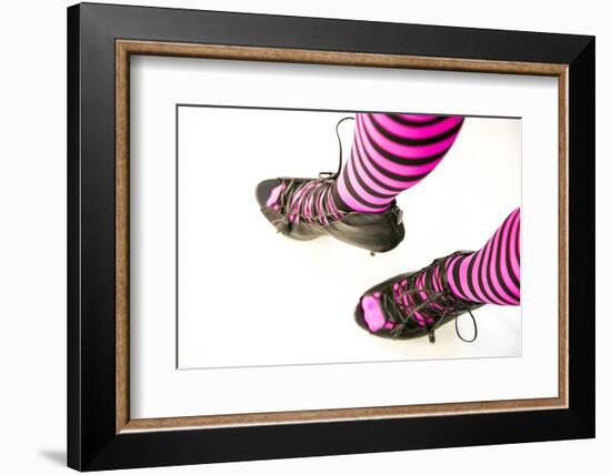 New York City, NY, USA. Campy Carnival Shoot. (MR)-Julien McRoberts-Framed Photographic Print