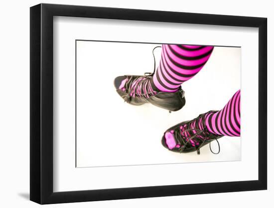 New York City, NY, USA. Campy Carnival Shoot. (MR)-Julien McRoberts-Framed Photographic Print