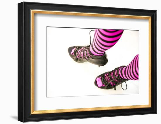 New York City, NY, USA. Campy Carnival Shoot. (MR)-Julien McRoberts-Framed Photographic Print