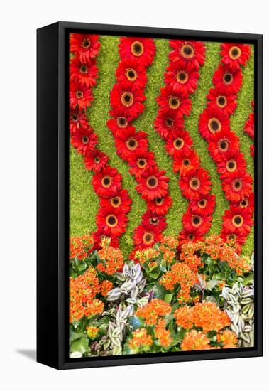 New York City, NY, USA. Floral Displays for Spring-Julien McRoberts-Framed Premier Image Canvas
