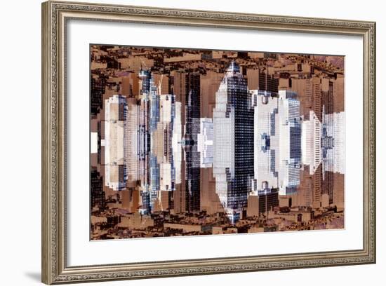 New York City Reflections Series-Philippe Hugonnard-Framed Photographic Print