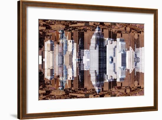 New York City Reflections Series-Philippe Hugonnard-Framed Photographic Print